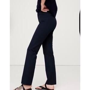 Banana Republic Sloan Black Women's Pants Size 6 Mid-Rise Straight